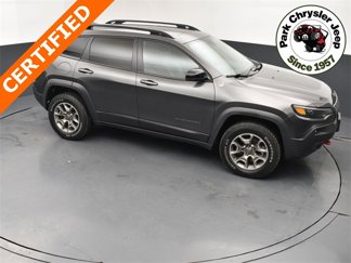Certified 2022 Jeep Cherokee Trailhawk w/ Sun, Sound & Nav Group image 1