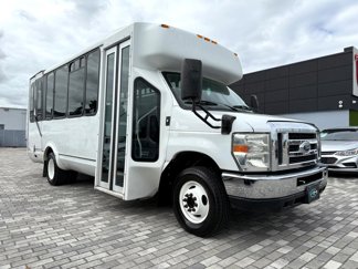 Used 2013 Ford E-350 and Econoline 350 Super Duty w/ Shuttle Bus Prep Pkg image 1