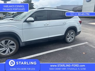 Used 2021 Volkswagen Atlas SE w/ Panoramic Sunroof Package image 1