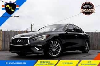 Used 2018 INFINITI Q50 Luxe w/ Essential Package (3.0T Luxe) image 1