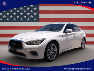 Used 2018 INFINITI Q50 Luxe w/ Cargo Package (L95) image 1