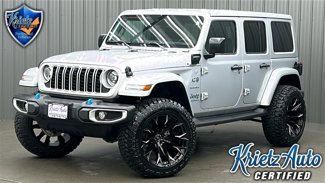 Used 2024 Jeep Wrangler Unlimited Sahara w/ Technology Group image 1