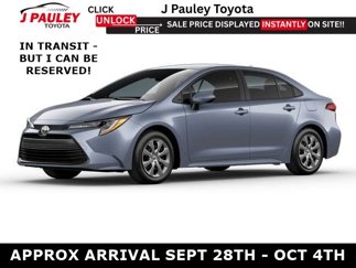 New 2026 Toyota Corolla LE image 1