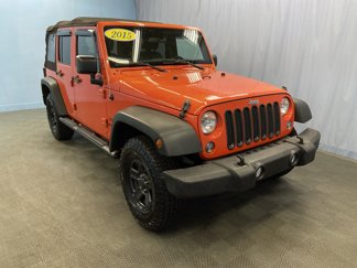 Certified 2015 Jeep Wrangler Unlimited Sport w/ Mopar Black Appearance Group image 1