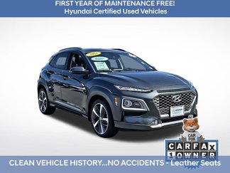 Certified 2021 Hyundai Kona Limited w/ Cargo Package image 1