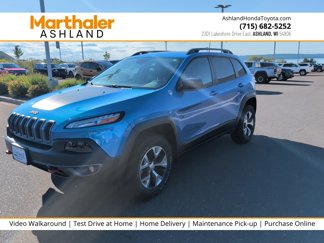Used 2018 Jeep Cherokee Trailhawk w/ Cold Weather Group image 1
