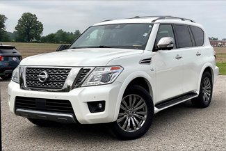 Used 2019 Nissan Armada Platinum w/ Captain's Chairs Package video 1