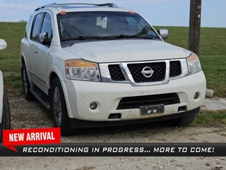 Used 2015 Nissan Armada Platinum w/ 2nd Row Captain Seat Package image 1