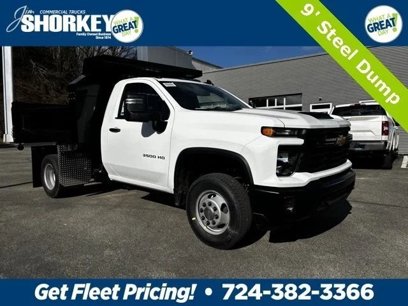 New 2025 Chevrolet Silverado 3500 W/T w/ Snow Plow Prep Package