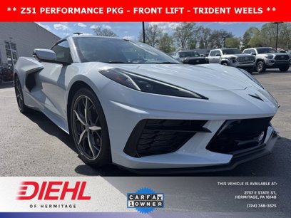 Used 2023 Chevrolet Corvette Stingray Premium Cpe w/ Z51 Performance Package