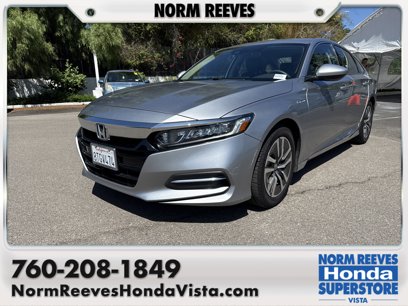 Certified 2020 Honda Accord Hybrid