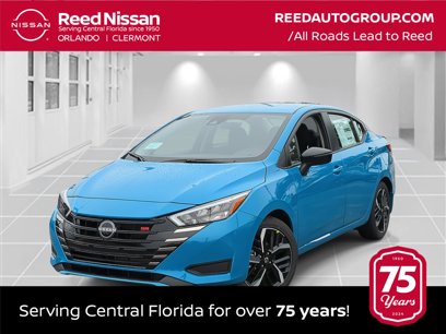 New 2025 Nissan Versa SR w/ Trunk Package