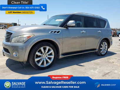 Used 2014 INFINITI QX80 4WD w/ Theater Package