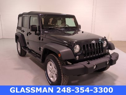 Used 2017 Jeep Wrangler Unlimited Sport w/ Quick Order Package 24S