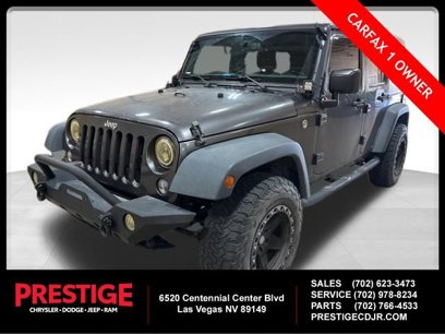 Used 2016 Jeep Wrangler Unlimited Sport w/ Quick Order Package 24S