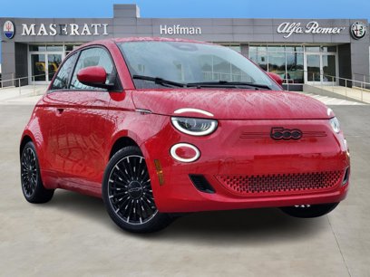 New 2024 FIAT 500 e (RED)