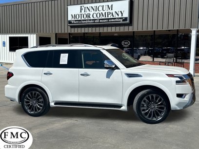 Used 2023 Nissan Armada Platinum w/ Captain's Chairs Package