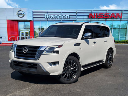 Used 2021 Nissan Armada Platinum w/ Captain's Chairs Package