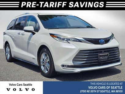 Used 2021 Toyota Sienna Platinum