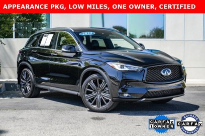 Certified 2022 INFINITI QX50 Luxe w/ Appearance Package