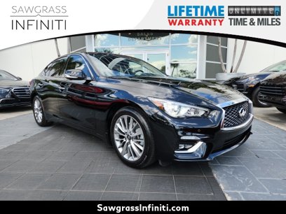 Used 2024 INFINITI Q50 Luxe w/ Cargo Package