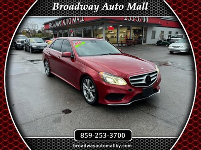 Used 2014 Mercedes-Benz E 350 4MATIC Sedan