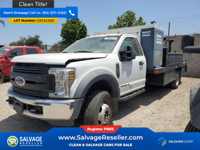 Used 2018 Ford F550 2WD Regular Cab Super Duty