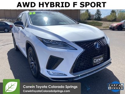 Used 2022 Lexus RX 450h F Sport