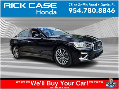 Used 2022 INFINITI Q50 Luxe w/ Cargo Package