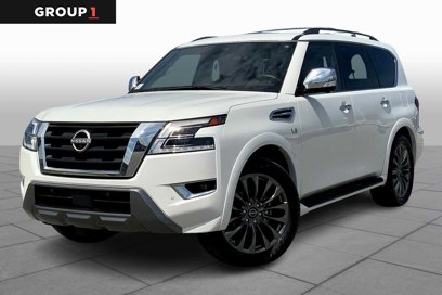 Used 2022 Nissan Armada Platinum w/ Captain's Chairs Package