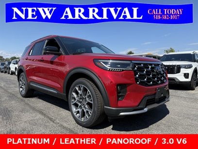 New 2025 Ford Explorer Platinum w/ Ultimate Package