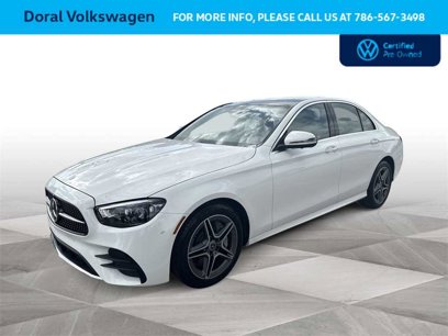 Used 2022 Mercedes-Benz E 350 4MATIC Sedan w/ AMG Line Exterior