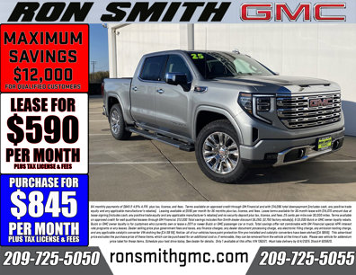 New 2025 GMC Sierra 1500 Denali w/ Technology Package