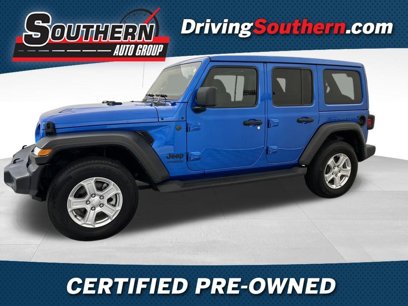 Certified 2022 Jeep Wrangler Unlimited Sport w/ Sun And Sound Package