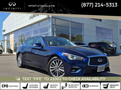 Certified 2023 INFINITI Q50 Luxe w/ Cargo Package