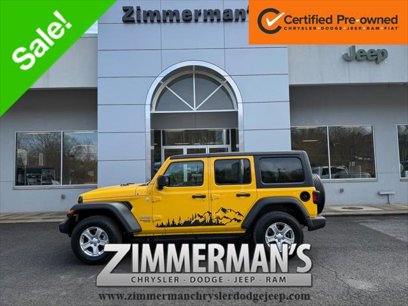 Certified 2019 Jeep Wrangler Unlimited Sport S