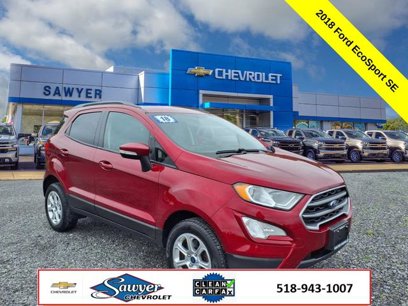 Used 2018 Ford EcoSport SE