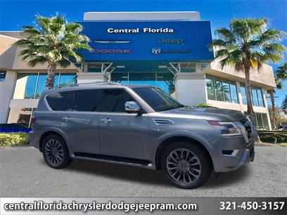 Used 2021 Nissan Armada Platinum w/ Captain's Chairs Package
