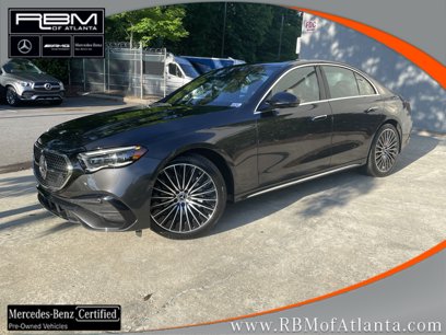 Certified 2024 Mercedes-Benz E 350 4MATIC Sedan