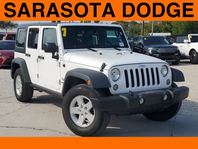 Used 2017 Jeep Wrangler Unlimited Sport w/ Quick Order Package 24S