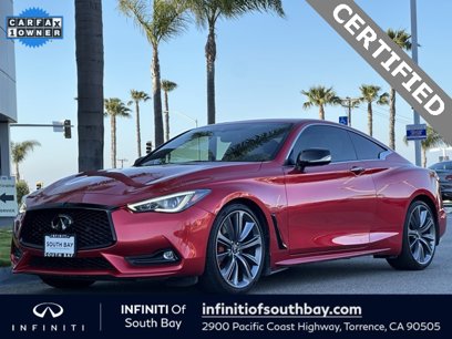 Certified 2022 INFINITI Q60 Red Sport 400 w/ Cargo Package