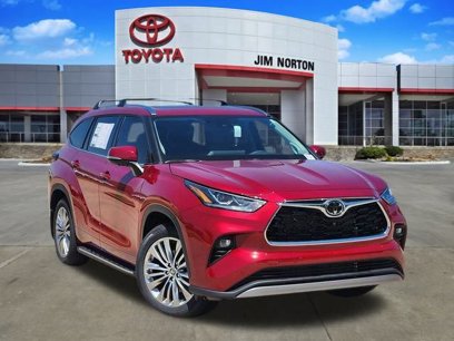 New 2025 Toyota Highlander Platinum