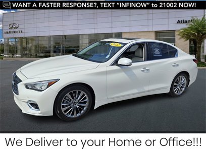 Certified 2022 INFINITI Q50 Luxe w/ Cargo Package