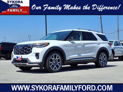 New 2025 Ford Explorer Platinum