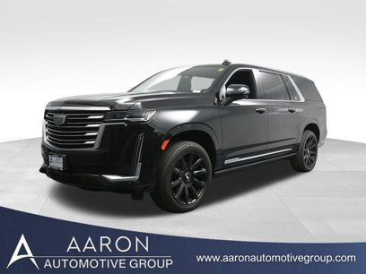 Used 2021 Cadillac Escalade ESV Premium Luxury Platinum w/ Heavy-Duty Trailer Package
