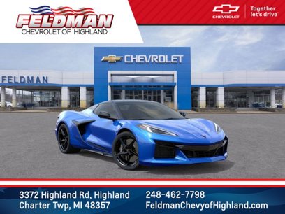 New 2025 Chevrolet Corvette E-Ray w/ Stealth Interior Trim Package
