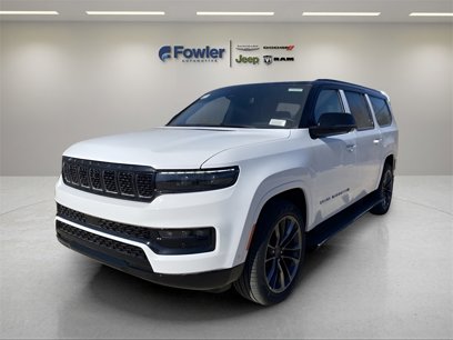 New 2025 Jeep Grand Wagoneer L Series II Obsidian w/ Quick Order Packagew 28T