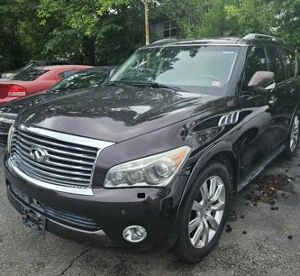 Used 2012 INFINITI QX56 4WD w/ Deluxe Touring Pkg