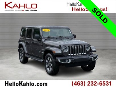 Certified 2021 Jeep Wrangler Unlimited Sahara