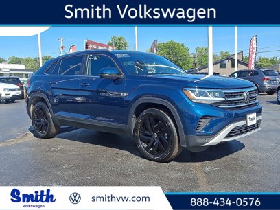 Certified 2022 Volkswagen Atlas Cross Sport SE w/ Black Wheel Package